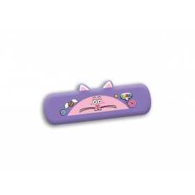 ASTUCCIO IN SILICONE tombolino MITAMA animals ROSA E VIOLA con cerniera SEVEN bustina Mitama - 1