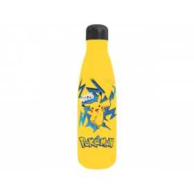 BORRACCIA in acciaio inox 304 TENUTA STAGNA 500 ml POKEMON caldo e freddo PIKACHU bottle SEVEN - 1