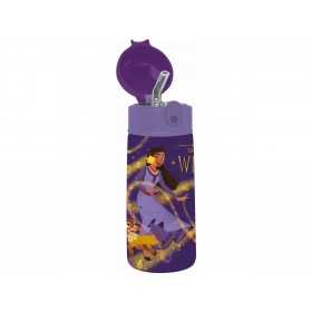 BORRACCIA kid WISH bottle DISNEY seven TERMICA caldo e freddo CON CANNUCCIA a pulsante SEVEN - 1