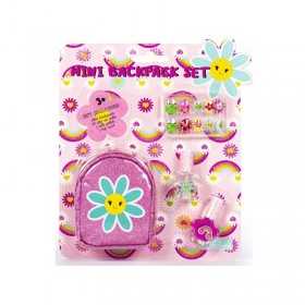 MINI BACKPACK portachiavi zaino NAIL SET tricoastal STATIONERY KIT cancelleria TRI COASTAL DESIGN - 1