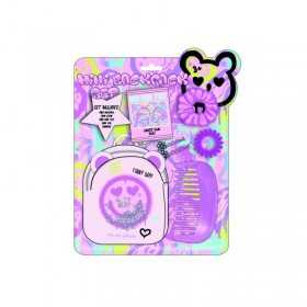 MINI BACKPACK portachiavi zaino HAIR SET tricoastal KIT COSMETICA capelli TRI COASTAL DESIGN - 1