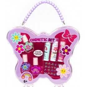 FARFALLA butterfly COSMETICS SET tricoastal KIT COSMETICA età 6+ TRI COASTAL DESIGN - 1
