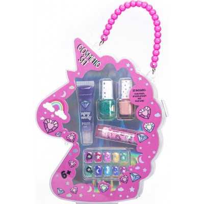 UNICORNO kitty COSMETICS SET tricoastal KIT COSMETICA età 6+ TRI COASTAL DESIGN - 1