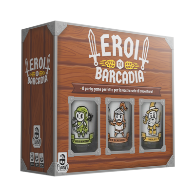 EROI DI BARCADIA gioco da tavolo IN ITALIANO cranio creations PARTY GAME età 18+ Cranio Creations - 1