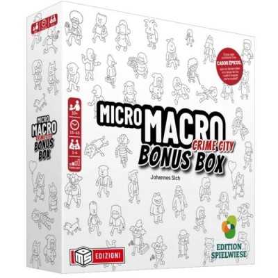 BONUS BOX espansione per MICROMACRO CRIME CITY ms edizioni IN ITALIANO età 10+ MS Edizioni - 1