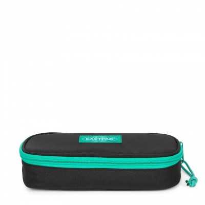 ASTUCCIO eastpak OVAL SINGLE portapenne con zip KONTRAST STRIPE BLACK EASTPAK - 1