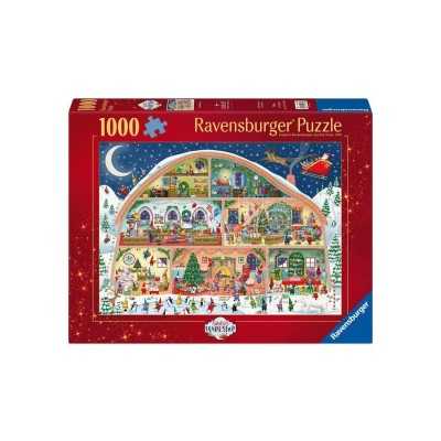PUZZLE 1000 PEZZI ravensburger LABORATORIO DI BABBO NATALE softclick 70X50CM Ravensburger - 1