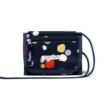 PORTAFOGLI wallet ERGOBAG con laccio MOSAIC STONE BEAR neck pouch BLU Ergobag - 1