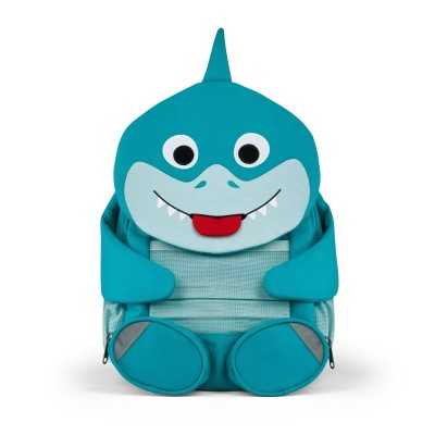 ZAINO LARGE zainetto SQUALO affenzahn SCUOLA MATERNA tempo libero CON STRAP riciclato AFFENZAHN - 1