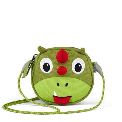 PORTAMONETE wallet DRAGO con laccio VERDE affenzahn PER BAMBINI in materiale riciclato AFFENZAHN - 1