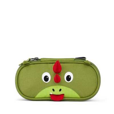 ASTUCCIO ovale PENCIL CASE affenzahn DRAGO verde SCUOLA materiale riciclato AFFENZAHN - 1