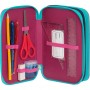 ASTUCCIO 3 ZIP triplo scomparto WWF GIRL accessoriato ROSA materiale per la scuola PANDA Franco Panini Ragazzi - 2