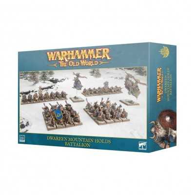 DWARFEN MOUNTAIN HOLDS BATTALION set di 66 miniature CITADEL warhammer THE OLD WORLD età 12+ Games Workshop - 1