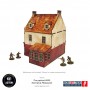 RESTAURANT elemento scenico WW2 NORMANDY micro art studio DIPINTO per 28mm SCALA 1/56 Micro Art Studio - 2