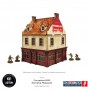 RESTAURANT elemento scenico WW2 NORMANDY micro art studio DIPINTO per 28mm SCALA 1/56 Micro Art Studio - 3