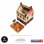 RESTAURANT elemento scenico WW2 NORMANDY micro art studio DIPINTO per 28mm SCALA 1/56 Micro Art Studio - 4