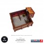 RESTAURANT elemento scenico WW2 NORMANDY micro art studio DIPINTO per 28mm SCALA 1/56 Micro Art Studio - 6