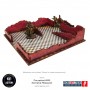 RESTAURANT elemento scenico WW2 NORMANDY micro art studio DIPINTO per 28mm SCALA 1/56 Micro Art Studio - 8