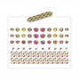 NAIL STICKER BOOST adesivi per unghie VITAMINE manicure set DJECO con 120 stickers DJ09240 età 4+ Djeco - 2