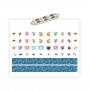 NAIL STICKER CUTIE adesivi per unghie ANIMALI manicure set DJECO con 120 stickers DJ09242 età 4+ Djeco - 2