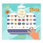 NAIL STICKER MEDITERRANEO adesivi per unghie MARE manicure set DJECO con 120 stickers DJ09244 età 4+ Djeco - 1