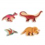 PUZZLE puzzlo DINO gigante IN LEGNO gioco ad incastro DINOSAURI con 22 pezzi DJECO DJ01832 età 2+ Djeco - 3