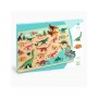 PUZZLE puzzlo DINO gigante IN LEGNO gioco ad incastro DINOSAURI con 22 pezzi DJECO DJ01832 età 2+ Djeco - 4