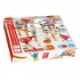 PISTA PER BIGLIE CON DOMINO tricks n twists marble track HAPE in legno plastica e metallo E1100 età 3+ Hape - 1