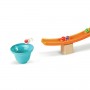 PISTA PER BIGLIE CON DOMINO tricks n twists marble track HAPE in legno plastica e metallo E1100 età 3+ Hape - 6