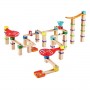 PISTA PER BIGLIE CON DOMINO tricks n twists marble track HAPE in legno plastica e metallo E1100 età 3+ Hape - 3
