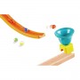 PISTA PER BIGLIE CON DOMINO tricks n twists marble track HAPE in legno plastica e metallo E1100 età 3+ Hape - 7