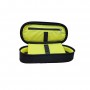 ASTUCCIO seven ROUND PLUS ovale TECH LINE portapenne NERO pencil case SEVEN - 2