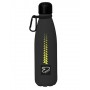 BORRACCIA in acciaio inox 304 SEVEN caldo e freddo NERO con moschettone TECH LINE SEVEN - 1