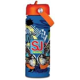 BORRACCIA in acciaio inox 304 SJ GANG seven BOY vol 500 ml TENUTA STAGNA caldo e freddo SKATE SEVEN - 1