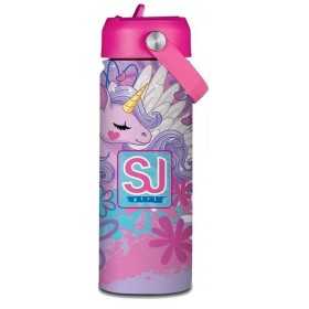 BORRACCIA in acciaio inox 304 SJ GANG seven GIRL vol 500 ml TENUTA STAGNA caldo e freddo UNICORNO SEVEN - 1