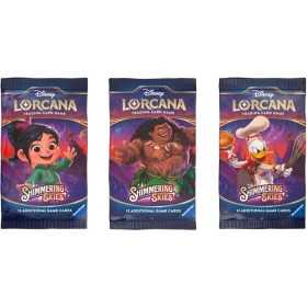 BOOSTER BOX con 12 carte IN INGLESE disney LORCANA trading card game SHIMMERING SKIES età 8+ Ravensburger - 1