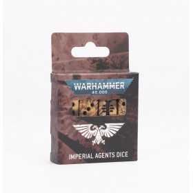 IMPERIAL AGENTS DICE set di 16 dadi AGENTI IMPERIALI games workshop WARHAMMER 40K età 12+
