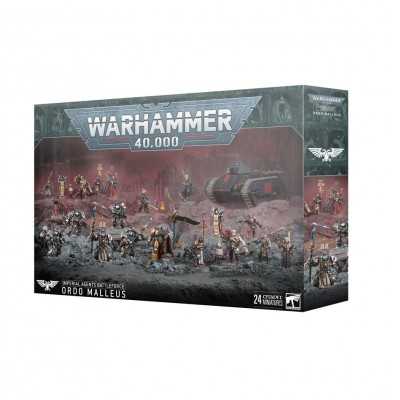 ORDO MALLEUS battleforce AGENTI IMPERIALI imperial agents FORZA DA BATTAGLIA set di 24 miniature WARHAMMER 40K età 12+ Games Wor