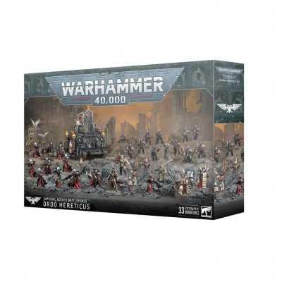 ORDO HERETICUS battleforce AGENTI IMPERIALI imperial agents FORZA DA BATTAGLIA set di 33 miniature WARHAMMER 40K età 12+ Games W