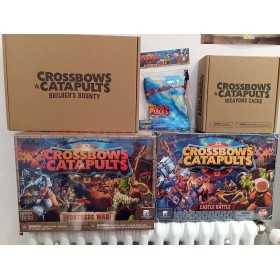 CROSSBOWS AND CATAPULTS WARLORD BUNDLE special Kickstarter edition boardgame Restoration Games - 1