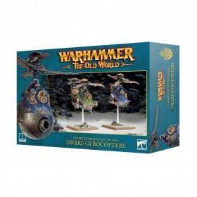 DWARF GYROCOPTERS GYROBOMBERS set di 2 miniature DWARFEN MOUNTAIN HOLDS warhammer THE OLD WORLD età 12+