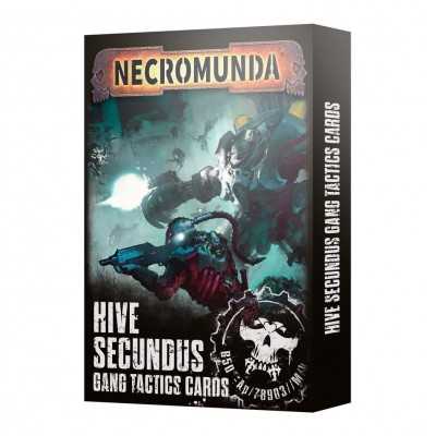 HIVE SECUNDUS gang TACTICS CARDS warhammer IN INGLESE necromunda MAZZO età 12+ Games Workshop - 1