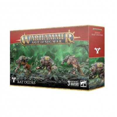 RATTOGOR set di 3 miniature SKAVEN warhammer AGE OF SIGMAR età 12+ Games Workshop - 1