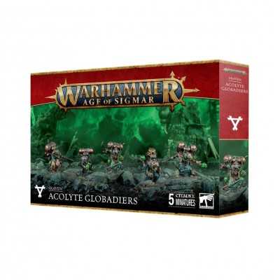 ACCOLITI GLOBADIERI set di 5 miniature SKAVEN warhammer AGE OF SIGMAR età 12+ Games Workshop - 1