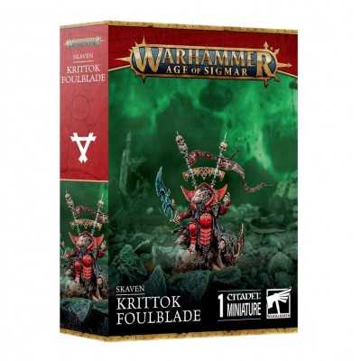KRITTOK MALALAMA miniatura SKAVEN warhammer AGE OF SIGMAR età 12+ Games Workshop - 1