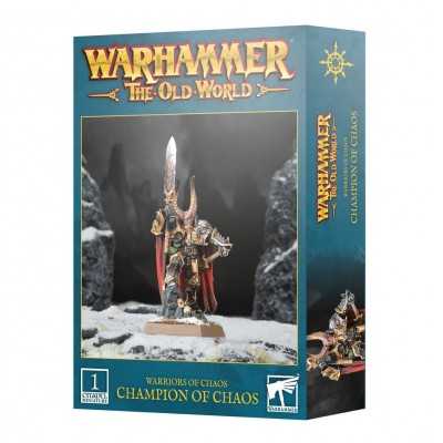 CHAMPION OF CHAOS miniatura WARRIORS OF CHAOS warhammer THE OLD WORLD età 12+ Games Workshop - 1