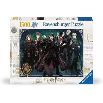 PUZZLE 1500 PEZZI ravensburger HARRY POTTER MANGA softclick ORIGINALE Ravensburger - 1