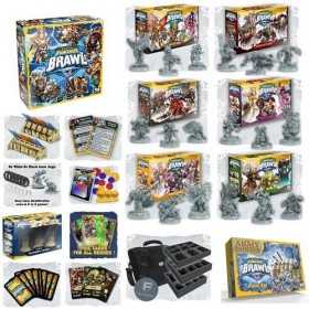 SUPER FANTASY BRAWL edizione italiana BUNDLE TOTALE con espansioni + PROMO età 14+ - 2