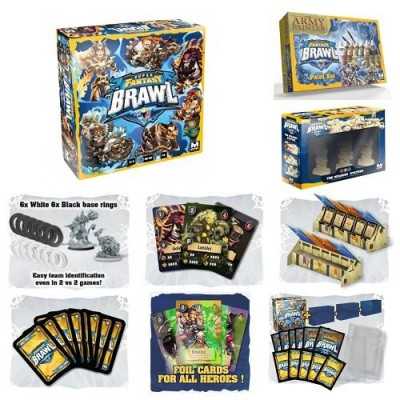 SUPER FANTASY BRAWL edizione italiana con espansioni REGULAR BUNDLE età 14+ Mythic Games - 1