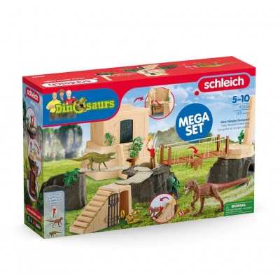 IL TEMPIO DEI DINOSAURI dinosaurs SCHLEICH 42656 miniature in resina 169 PEZZI età 5+ Schleich - 1